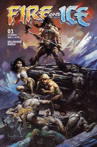 FIRE AND ICE #1 CVR C FRAZETTA MOVIE POSTER ART (08/02/2023)