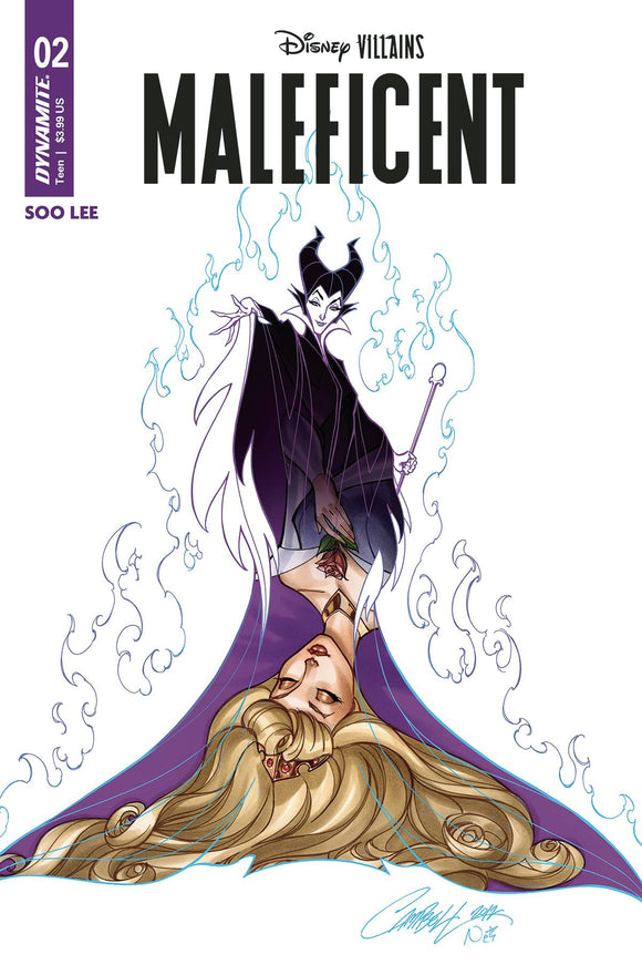 DISNEY VILLAINS MALEFICENT #2 CVR O FOC CAMPBELL ORIGINAL (06/07/2023)