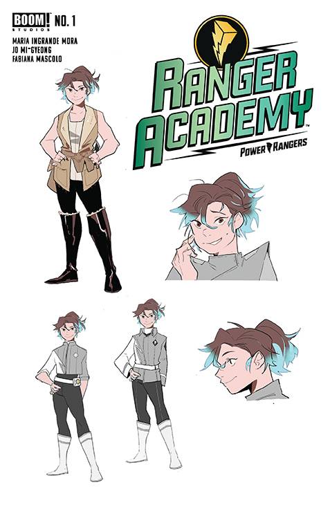 RANGER ACADEMY #1 CVR B CHARACTER DESIGN VAR MI-GYEONG (C: 1 (10/04/2023)