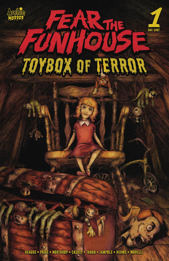 FEAR THE FUNHOUSE PRES TOYBOX OF TERROR CVR A RYAN CASKEY (10/18/2023)