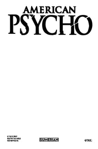 AMERICAN PSYCHO #1 (OF 5) CVR I 2000 LTD SKETCH COVER (MR) (10/11/2023)