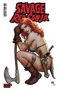 SAVAGE RED SONJA #1 CVR B CHO (11/01/2023)