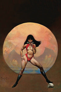 VAMPIRELLA DEAD FLOWERS #1 CVR V FOC FRAZETTA FOIL VIRGIN (10/04/2023)