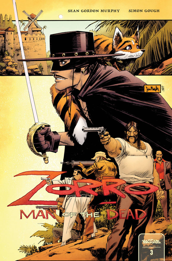 ZORRO MAN OF THE DEAD #3 (OF 4) CVR A MURPHY (MR) (EST 03/27/2024)